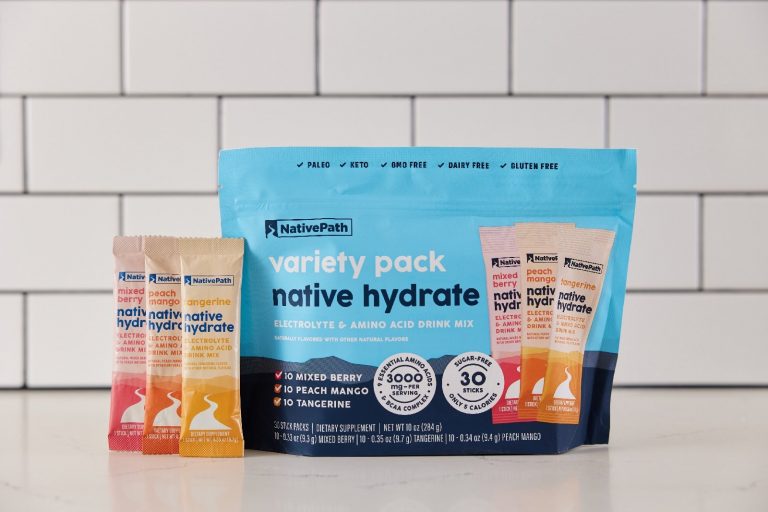 Native Path Hydrate Stick Packs reviews 2025 — zero-sugar hydration with amino acids