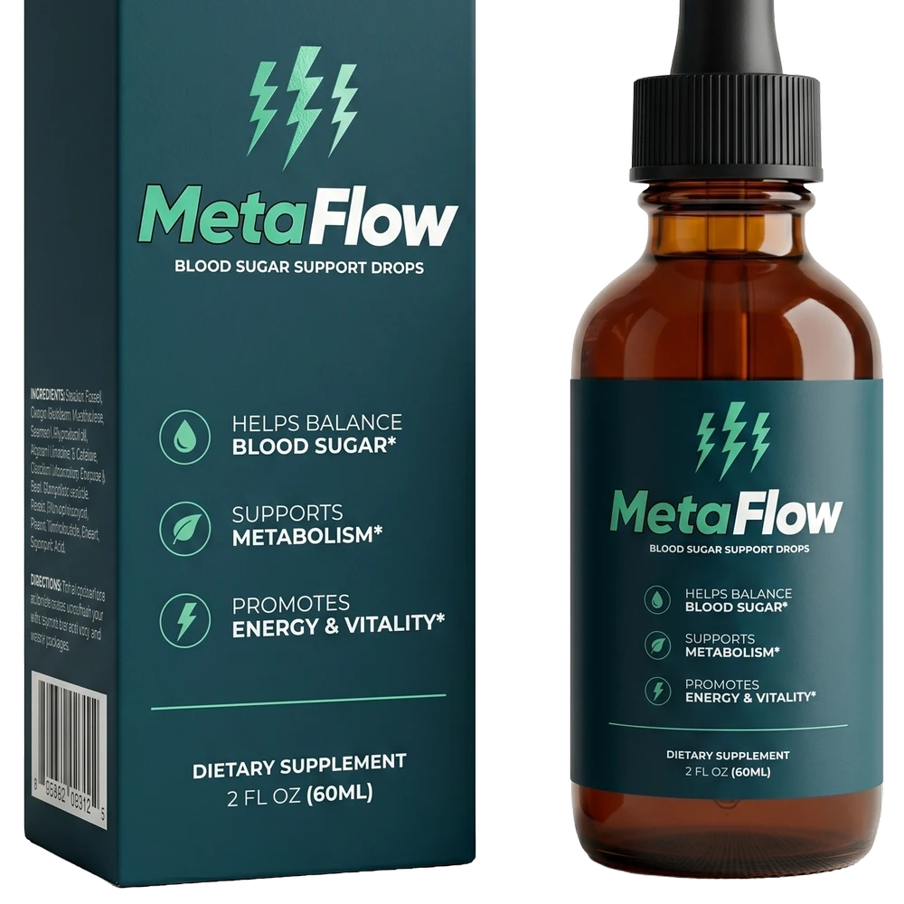 MetaFlow Supplement Bottle